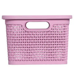 CAIXA ORGANIZADORA PLASTICO RATTAN 2,5L 