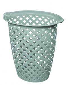 CESTO PLASTICO OVAL SEM TAMPA 30L CORES