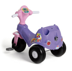 TRICICLO INFANTIL VELOCITA LILAS CALESITA COM EMPURRADOR