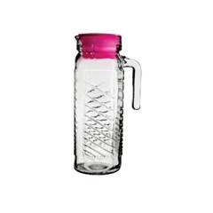 JARRA VIDRO LADRILHO C/TAMPA 1,2L