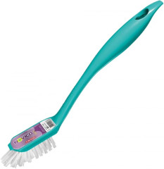 ESCOVA PLASTICA LIMPEZA CANTOS MULTIUSO CORES