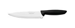 FACA CHEF TRAMONTINA PLENUS COM LÂMINA EM AÇO INOX E CABO DE POLIPROPILENO PRETO 7”