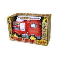CAMINHAO BOMBEIRO INFANTIL TURBO TRUCK  DE RESGATE MARAL