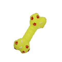 OSSO BORRACHA PET COM SOM 15CM CORES SORTIDAS ED43295