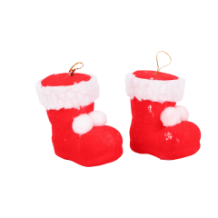 BOTA NATAL 2PC 9X8CM VM ED43419