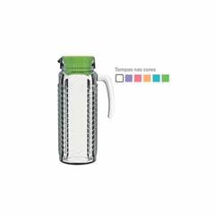 JARRA VIDRO ZUMBA C/ TAMPA PLASTICA 1,2L TRANSPARENTE