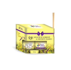KIT DIFUSOR/SABONETE 250ML ERVA DOCE