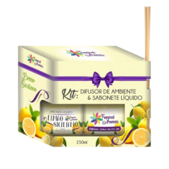 KIT DIFUSOR/SABONETE LIMAO 250ML
