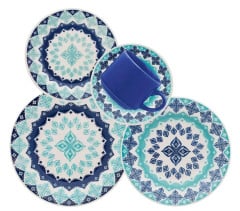 APARELHO DE JANTAR/CHA LOLA 20PCS