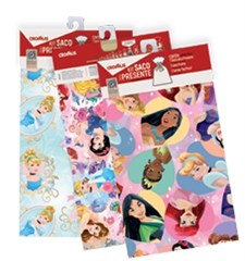 KIT SACO PRESENT C/LACO+TAG 30X44 PRINCESS
