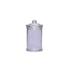 POTE DE VIDRO COM TAMPA HERMETICA REDONDO 350ML  ED503113
