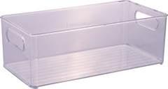 ORGANIZADOR MULTIUSO ACILICO RETANGULAR 15X30CM TRANSPARENTE