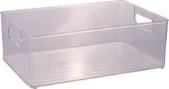 ORGANIZADOR MULTIUSO ACILICO RETANGULAR 20X30CM TRANSPARENTE