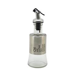 GALHETEIRO VIDRO INOX 200ML ED503526