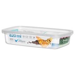 POTE RETANGULAR VOLARE 820 ML