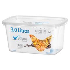 POTE RETANGULAR VOLARE 3.0 L