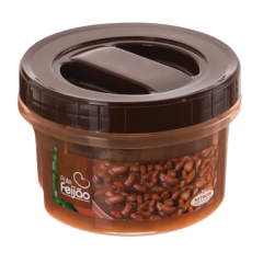 POTE MULTIUSO PLAST FEIJAO 500ML MARRON
