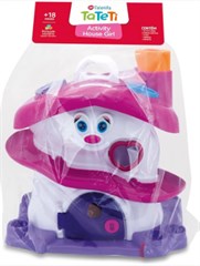 BRINQUEDO EDUCATIVO ACTIVITY HOUSE ROSA