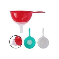 PENEIRA COADOR FUNIL PLAST 22CM CORES