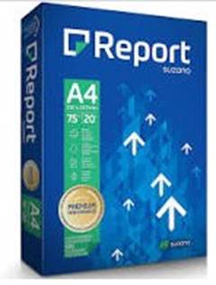 PAPEL REPORT A4 BR 500FLS 