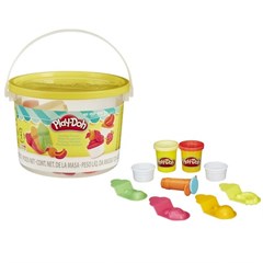 KIT MASSINHA MODELAR PLAY-DOH MINI BALDE