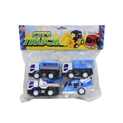KIT CARRO A FRICCCAO POLICIA 4 PECAS