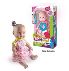BONECA SAPEKINHA NEGRA