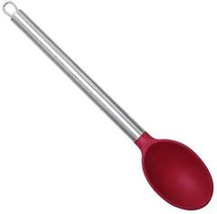 COLHER SILICONE CABO INOX 34CM CORES ED504380