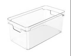  ORGANIZADOR CLEAR ACR 30X15X13CM TRP