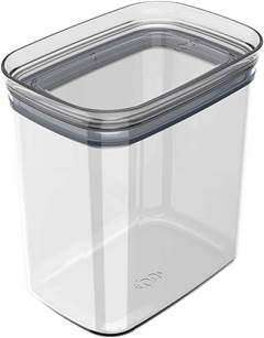 POTE HERMETICO ORGANIZADOR RETANGULAR BLOCK NATURAL 1,5L