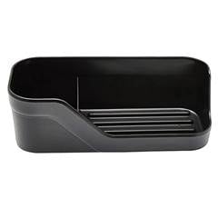 ORGANIZADOR PIA DETERGENTE/ESPONJA 12CM PRETO