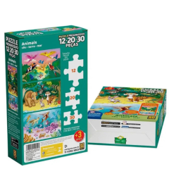 QUEBRA CABECA ANIMAIS 12/20/30PCS