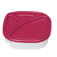 POTE PLASTICO RETANGULAR MONTERREY COMP TAMPA 3 DIVISORIAS 1,1L