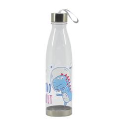 GARRAFA PLASTICA SQUEEZE TAPA E BASE INOX ASTRO DINO 700ML ED504973