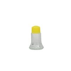 SALEIRO DE VIDRO COM TAMPA DE PLASTICO 8CM ED505092