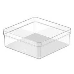 ORGANIZADOR CLEAR ACR 15X15X5,6CM TRP 