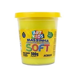 MASSINHA MODELAR SOFT 500G AMARELO