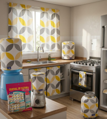 KIT ENXOVAL DE COZINHA 8PCS