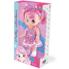 BONECA PRETTY PINK COLLECTION BRINQUEDO INFANTIL CORES SORTIDA