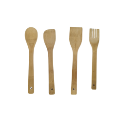 KIT UTENSILIOS BAMBU 5PCS ED506806