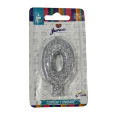 VELA ANIV C/GLITTER NR 0 7CM PR