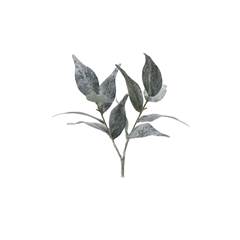 FOLHA DE EUCALIPTO C/GLITTER 33CM