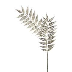 HASTE NATALINA ARTIFICIAL 95CM CINZA COM GLITTER ED506212