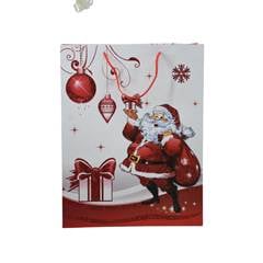 SACOLA DE PRESENTE NATALINA G 40X31CM SORTIDO VERMELHO ED506353