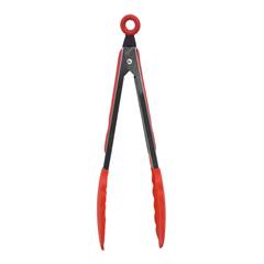 PEGADOR MULTIUSO SILICONE CABO INOX 27CM CORES ED505738