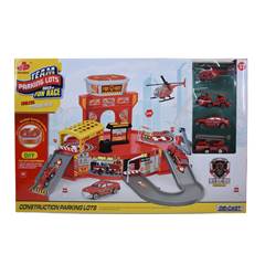 PISTA CARRINHOS BOMBEIRO PARKING 22PCS ED507466