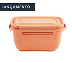 POTE RETANGULAR FLIPLOCK 1.8 L COLOR