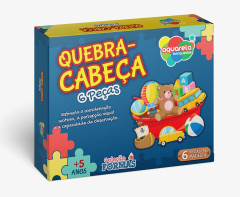 QUEBRA-CABEÇA 6 PEÇAS COLEÇÃO FORMAS