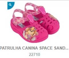 SANDALIA PATRULHA CAN SPACE BABY RS 23/24