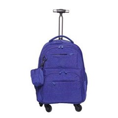 MOCHILA C/RODAS TEEN NYLON NAVI